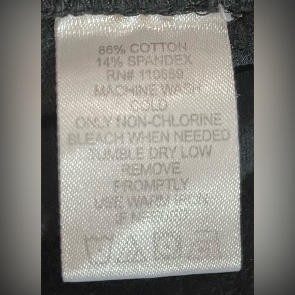 EUC Women With Control Crop Straight Leg Pants size Large. Details In 3rd Pic - Picture 5 of 5